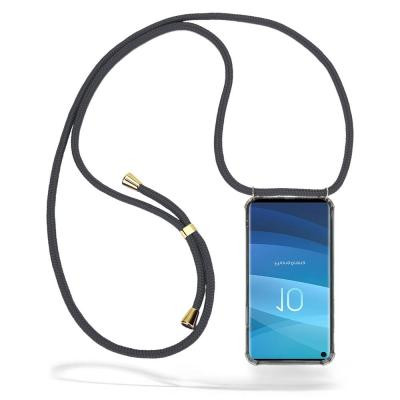 Boom Galaxy S10 mobilhalsband skal - Grey Cord