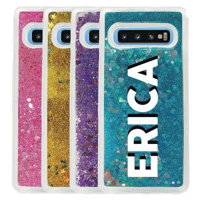 Designa själv glitter skal till Samsung Galaxy S10 - D006