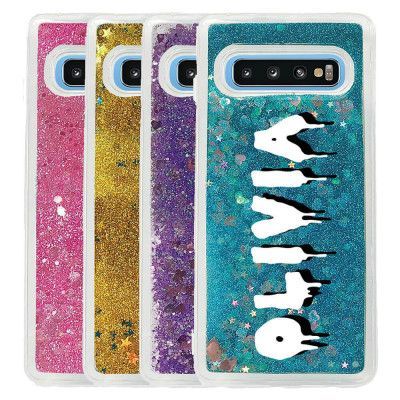 Designa själv glitter skal till Samsung Galaxy S10 - D038