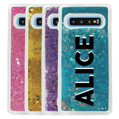 Designa själv glitter skal till Samsung Galaxy S10 - D039