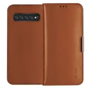 DZGOGO Royale Series II Läderfodral till Samsung Galaxy S10 - Brun
