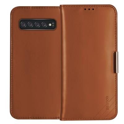 DZGOGO Royale Series II Läderfodral till Samsung Galaxy S10 - Brun