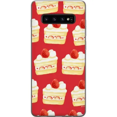 Mobilskal till Samsung Galaxy S10 med Tårta
