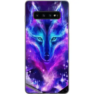 Mobilskal till Samsung Galaxy S10 med Neon Varg