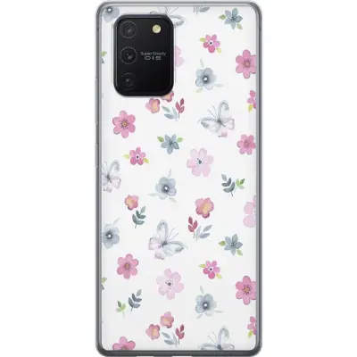 Mobilskal till Samsung Galaxy S10 Lite med Blommor och fjärillar