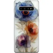 Mobilskal till Samsung Galaxy S10+ med Silkesblommor