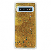 Glitter Skal till Samsung Galaxy S10 - Guld