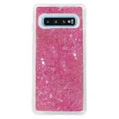 Glitter Skal till Samsung Galaxy S10 - Rosa