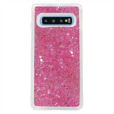Glitter Skal till Samsung Galaxy S10 - Rosa