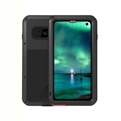 LOVE MEI Extra Tåligt Skal för Samsung Galaxy S10 - Svart