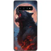 Mobilskal till Samsung Galaxy S10 med Ylande varg