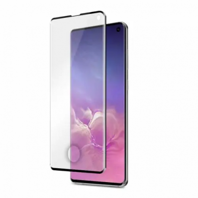 Mocolo Härdat Glas Skärmskydd 9H till Samsung Galaxy S10 - Svart