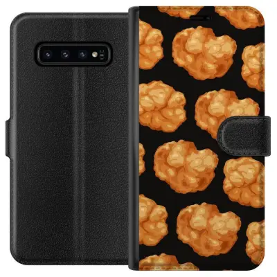 Plånboksfodral till Samsung Galaxy S10 med Nuggets