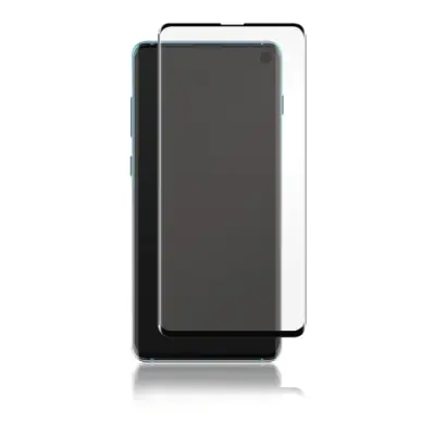 Panzer Curved Glass Samsung Galaxy S10 - Svart