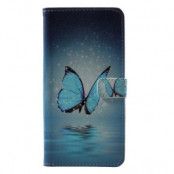 Plånboksfodral för Samsung Galaxy S10 - Fjäril på vatten