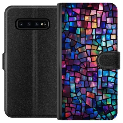 Plånboksfodral till Samsung Galaxy S10 med Disco