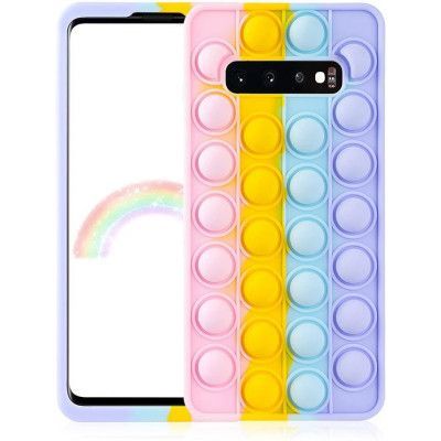 Pop it Fidget Skal till Samsung Galaxy S10 - MultiColor