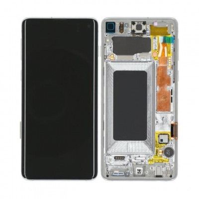 Samsung Galaxy S10 LCD-skärm - Silver