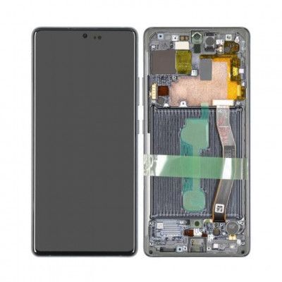 Samsung Galaxy S10 Lite Skärm med LCD Display - Svart