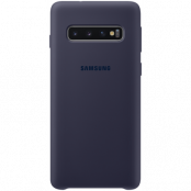 Samsung Silicone Cover för Samsung Galaxy S10 - Mörkblå