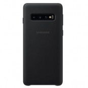 Samsung Silicone Cover för Samsung Galaxy S10 - Svart