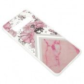 Skal till Samsung Galaxy S10 - Marble Pattern and Flowers
