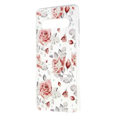 Skal till Samsung Galaxy S10 - Vivid Flowers