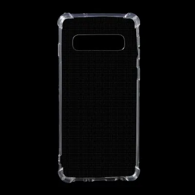 Skyddande TPU Skal till Samsung Galaxy S10 - Transparent
