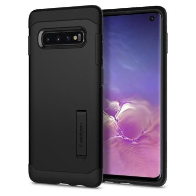 SPIGEN Slim Armor Skal till Samsung Galaxy S10 - Svart