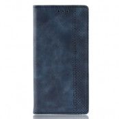 Vintage Plånboksfodral till Samsung Galaxy S10 - Blå