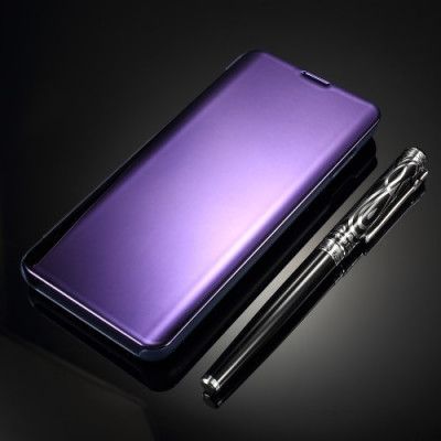 Window Mirror Fodral till Samsung Galaxy S10 - Lila