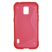 Flexiskal till Samsung Galaxy S5 Active - Röd
