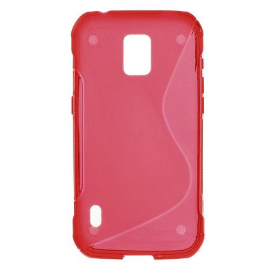 Flexiskal till Samsung Galaxy S5 Active - Röd