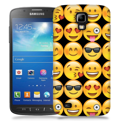 Skal till Samsung Galaxy S5 Active - Emoji - Smileys