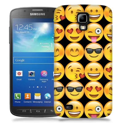 Skal till Samsung Galaxy S5 Active - Emoji - Smileys