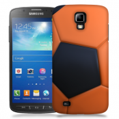Skal till Samsung Galaxy S5 Active - Fotboll - Orange