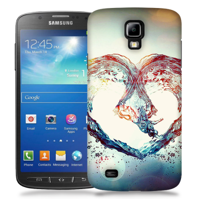 Skal till Samsung Galaxy S5 Active - Hjärta - Vatten