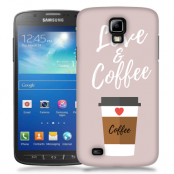 Skal till Samsung Galaxy S5 Active - I love coffe - Beige
