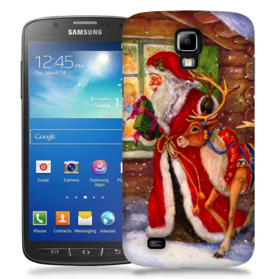 Skal till Samsung Galaxy S5 Active - Jultomte och ren