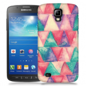 Skal till Samsung Galaxy S5 Active - Målning- Trianglar