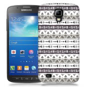 Skal till Samsung Galaxy S5 Active - Mönster - Svart/Vit