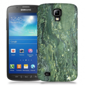 Skal till Samsung Galaxy S5 Active - Marble - Grön