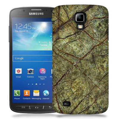 Skal till Samsung Galaxy S5 Active - Marble - Grön