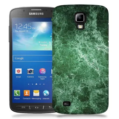 Skal till Samsung Galaxy S5 Active - Marble - Grön