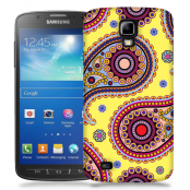 Skal till Samsung Galaxy S5 Active - Orientalisk - Gul