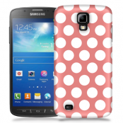 Skal till Samsung Galaxy S5 Active - Polka - Persika