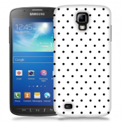 Skal till Samsung Galaxy S5 Active - Polka - Vit