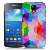 Skal till Samsung Galaxy S5 Active - Polygon - Flerfärgad