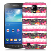 Skal till Samsung Galaxy S5 Active - Ränder - Blommor