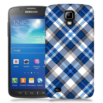 Skal till Samsung Galaxy S5 Active - Randigt och rutigt